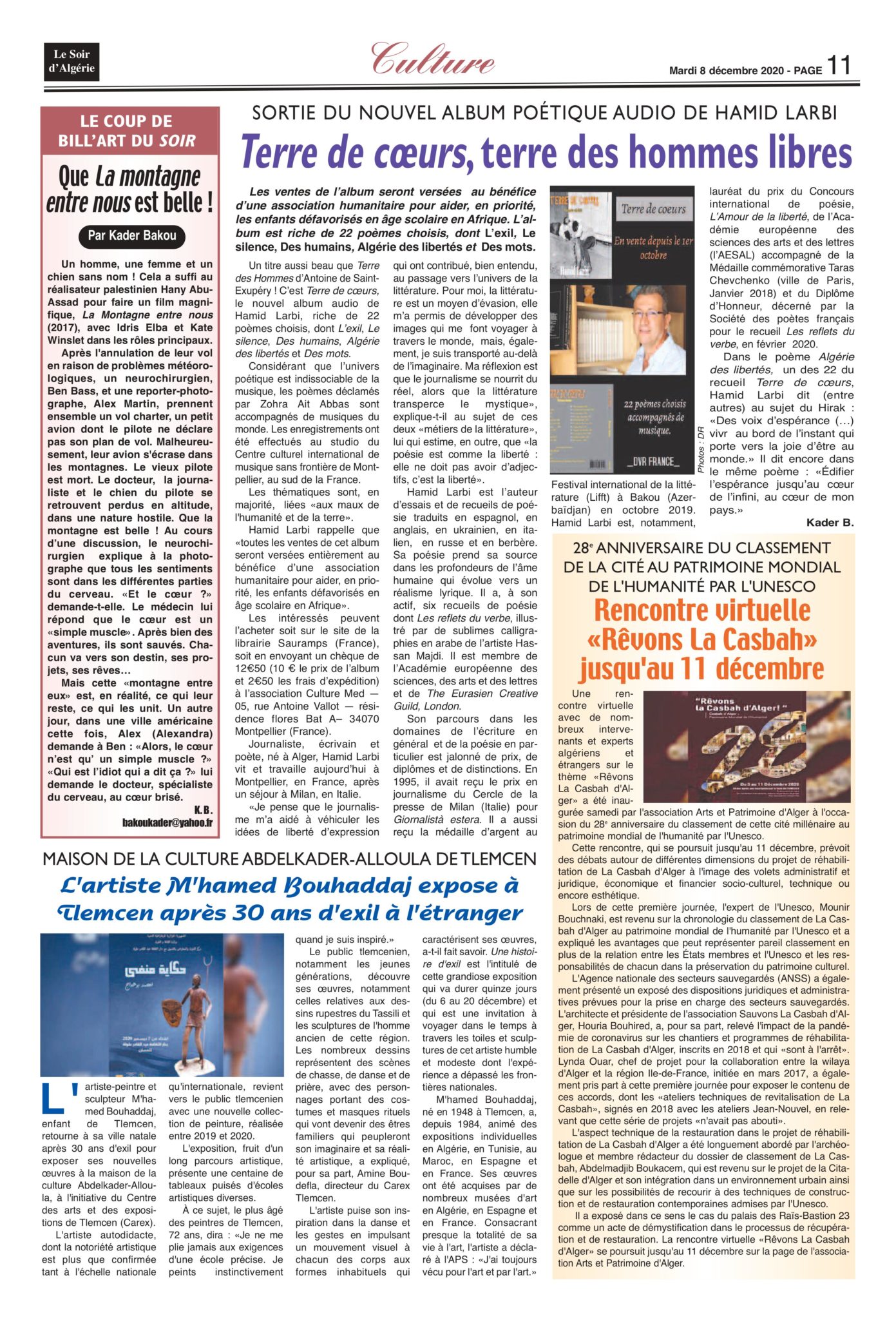 PRESSE EN ALG RIE visual data 2